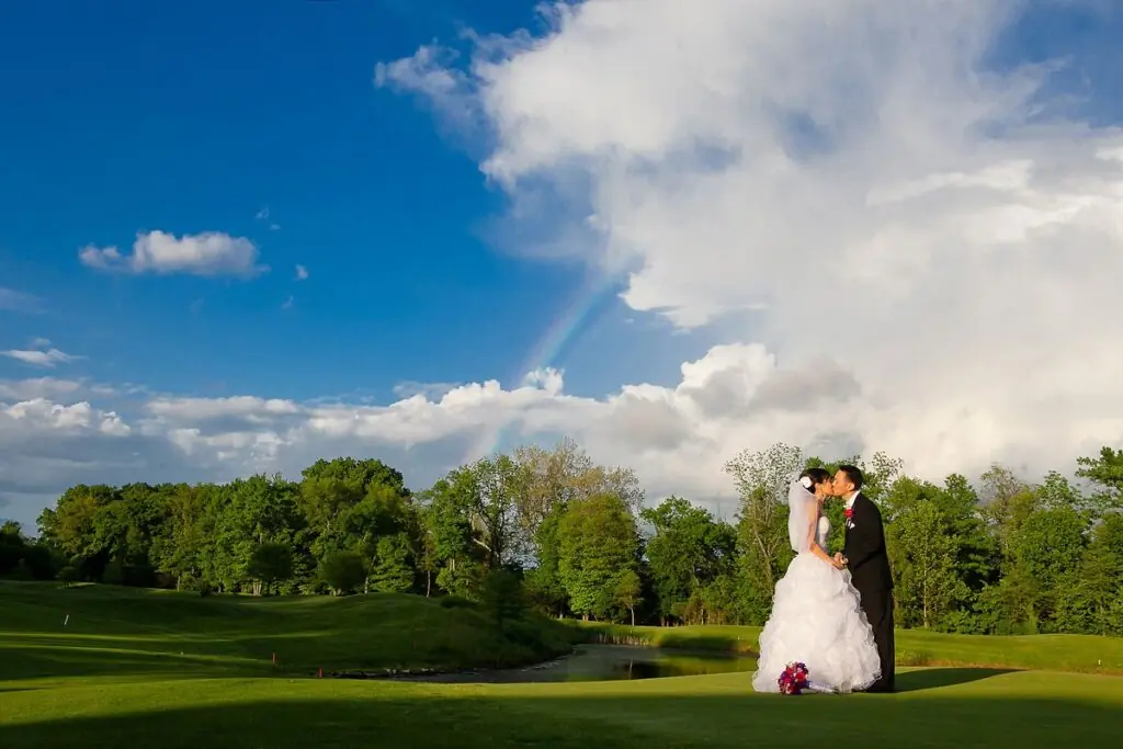 Ambler wedding reception and packed dance floor — Accent Event Group