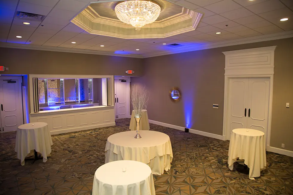 Montgomery County celebration with uplighting and photo booth — Accent Event Group