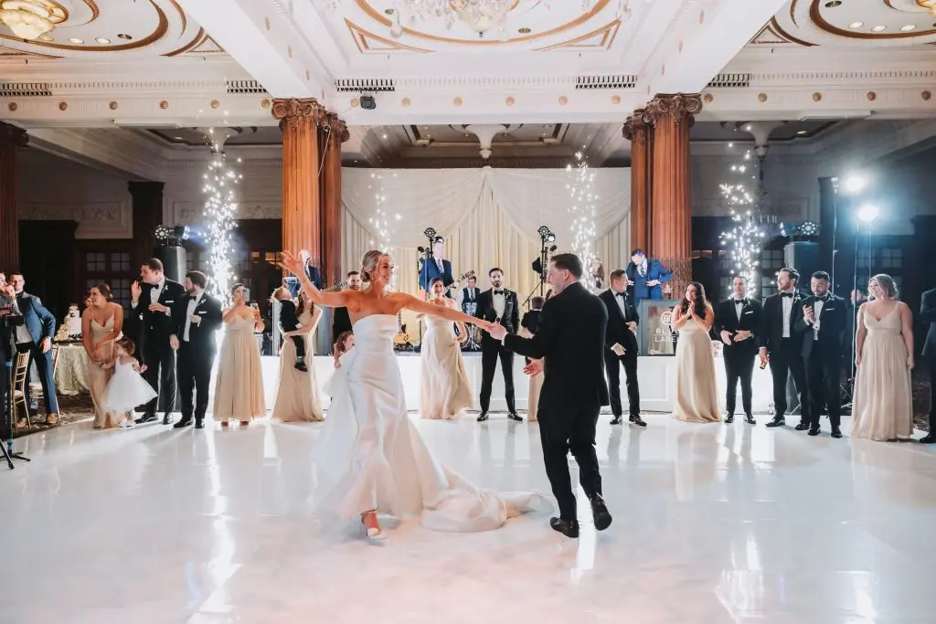 Philadelphia celebration with uplighting and photo booth — Accent Event Group