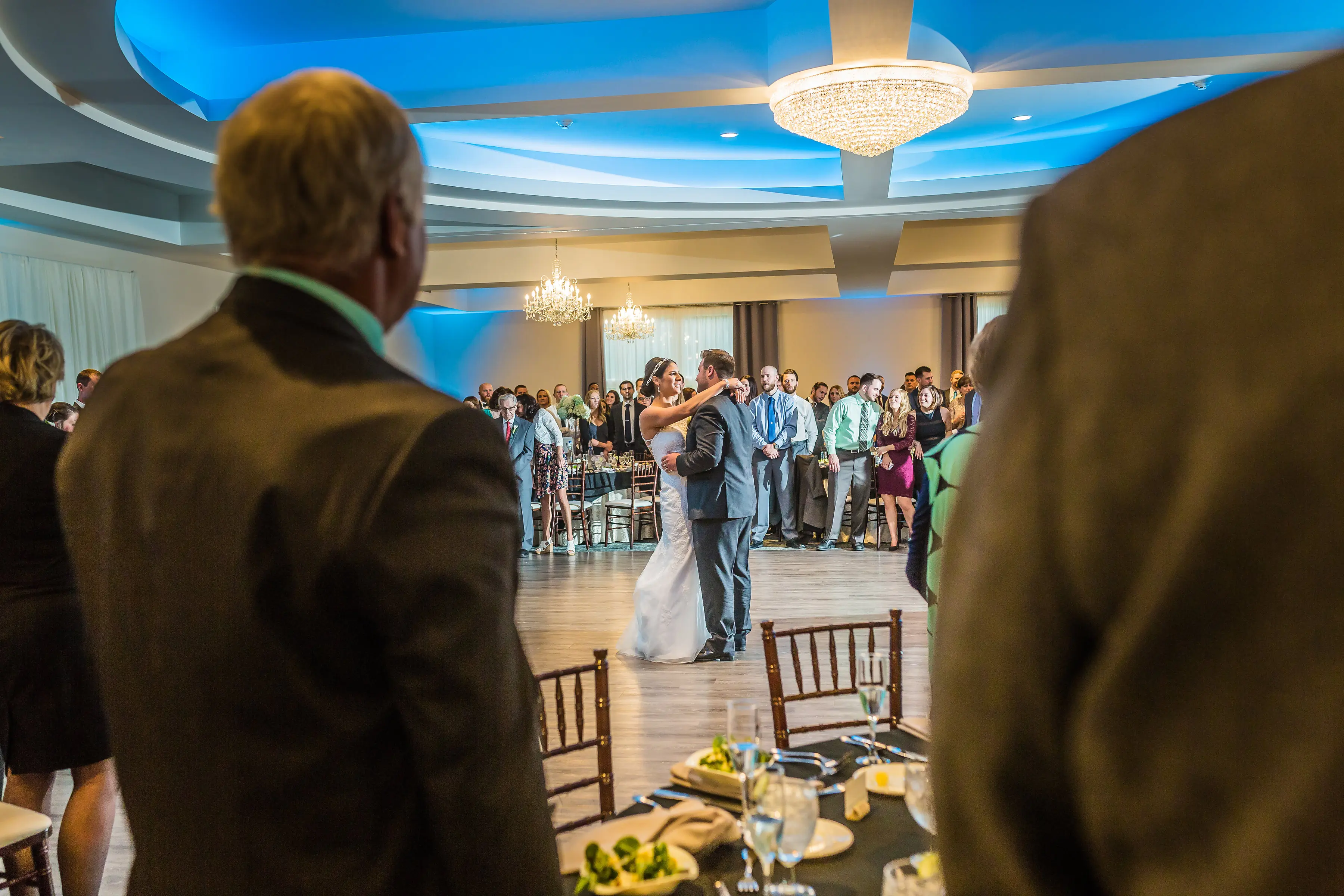 Warrington wedding reception and packed dance floor — Accent Event Group
