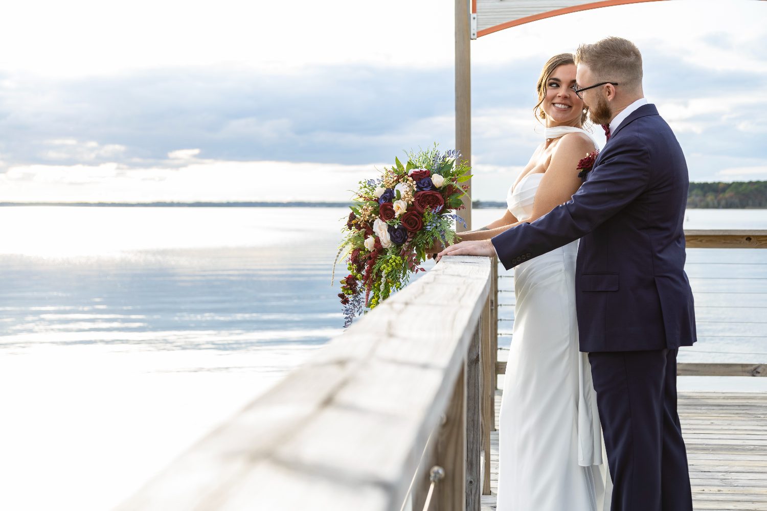 Ashley and Joe wedding photographed by Accent Event Group